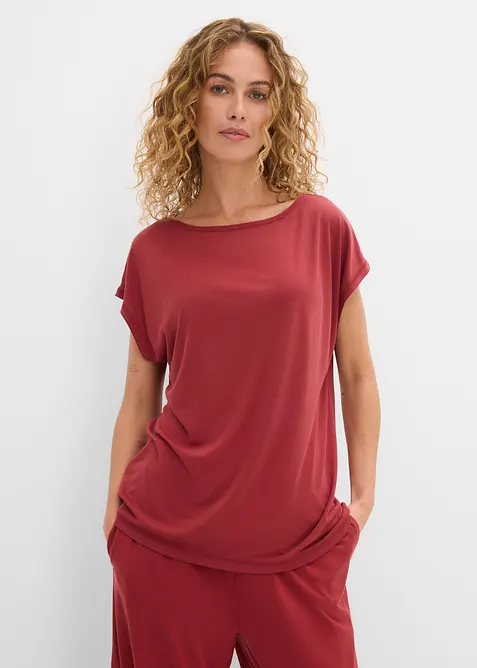 Shirt aus softem Modal-Mix, bonprix