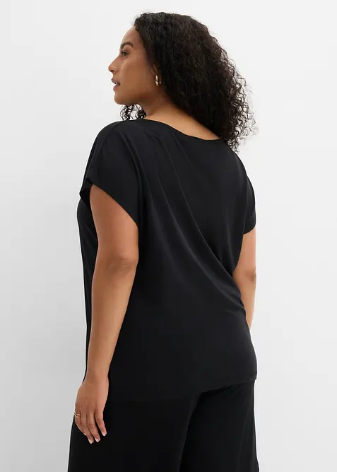 Shirt aus softem Modal-Mix, bonprix