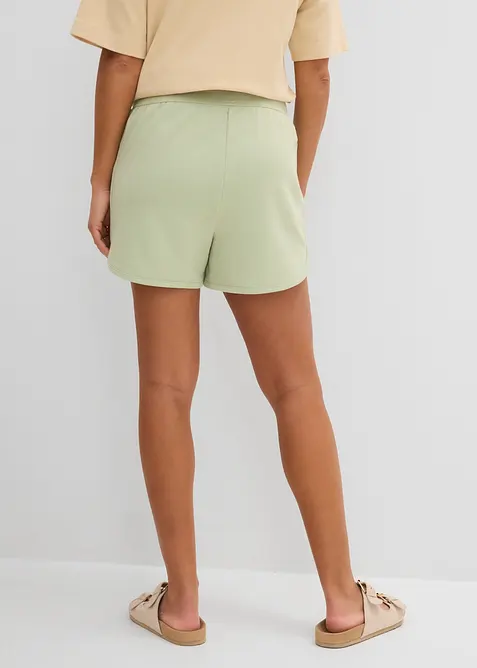 Sweat-Shorts mit abgerundetem Saum, bonprix