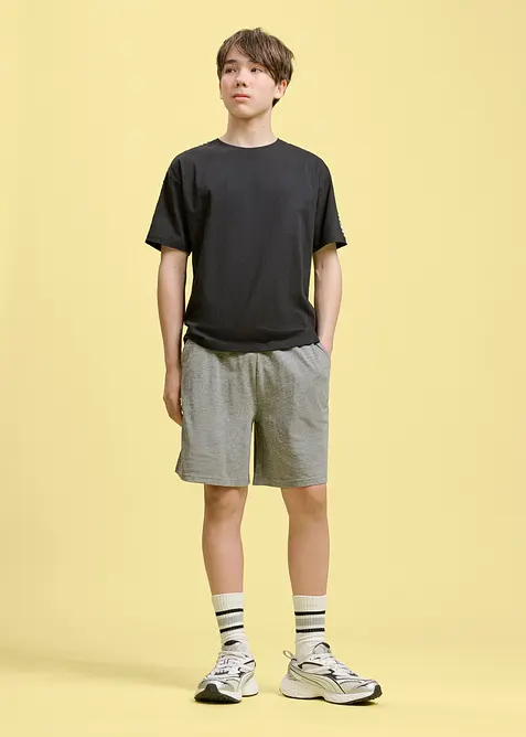 T-Shirt aus reiner Bio Baumwolle (2er Pack), bonprix