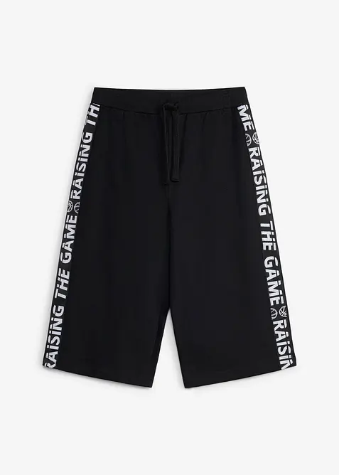 Sweat-Bermuda aus reiner Bio Baumwolle, bonprix