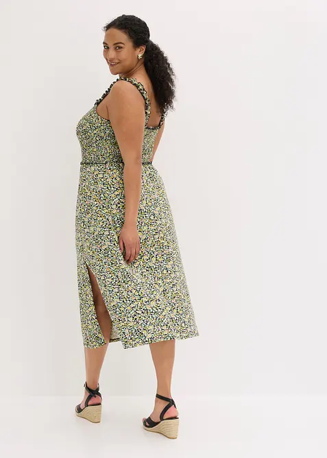 Jerseykleid aus flie&szlig;ender Viskose, bonprix