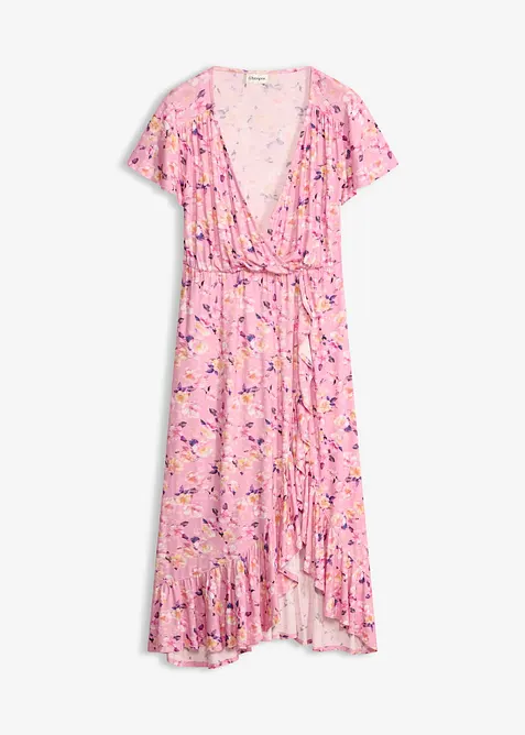Jerseykleid aus flie&szlig;ender Viskose, bonprix