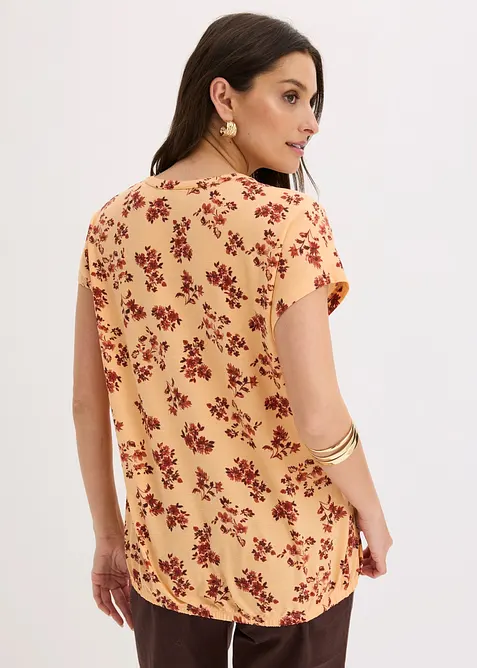 T-shirt tunique en viscose douce, bonprix