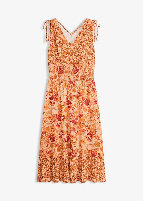 Jerseykleid aus flie&szlig;ender Viskose, bonprix