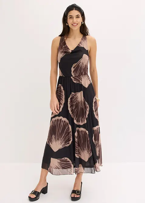 Maxikleid mit Mesh, bonprix