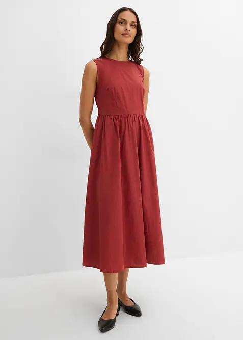Midikleid aus reiner Bio-Baumwolle, bonprix