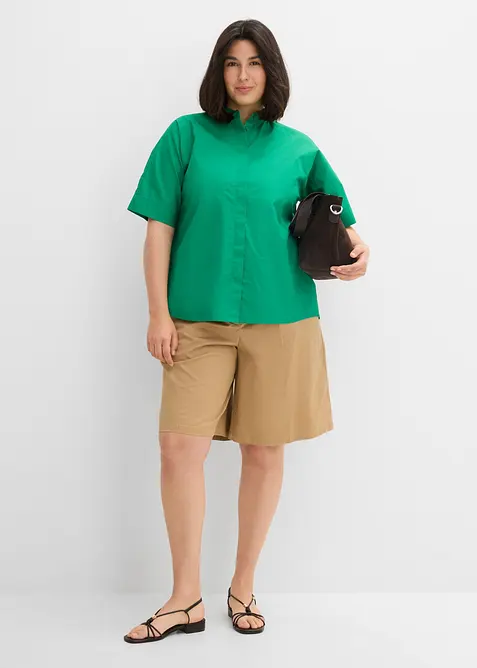 Bluse aus reiner Bio-Baumwolle, bonprix