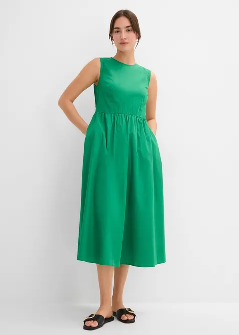 Midikleid aus reiner Bio-Baumwolle, bonprix