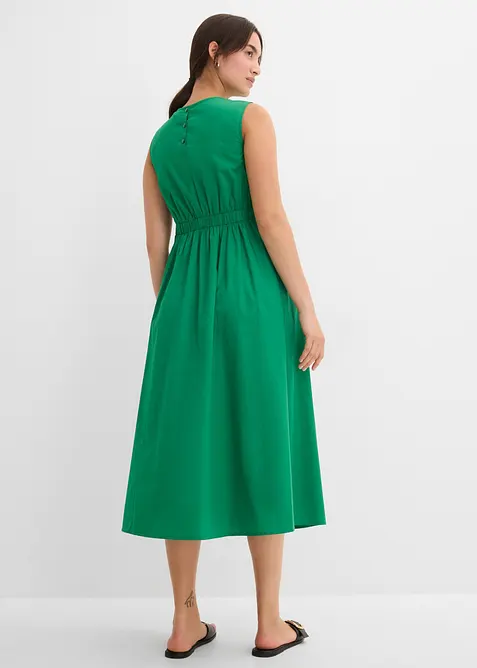 Midikleid aus reiner Bio-Baumwolle, bonprix