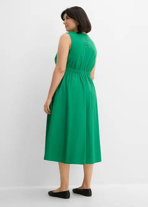 Robe midi 100% coton, bonprix