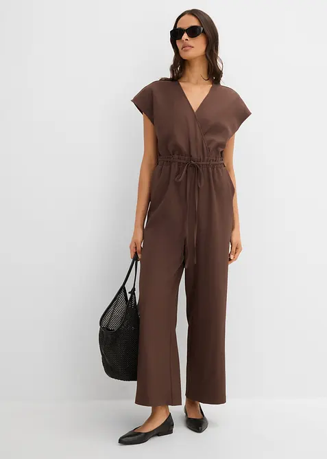 Kurzarm-Jumpsuit, bonprix