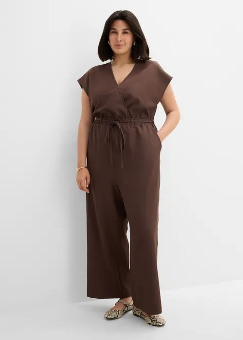 Kurzarm-Jumpsuit, bonprix