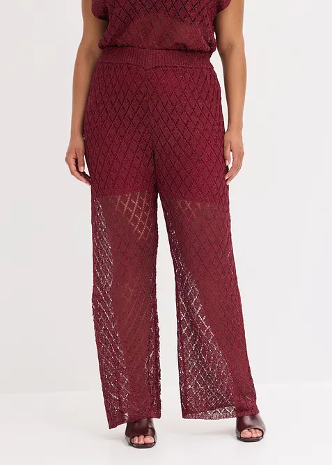 Strickhose mit Pailletten, bonprix