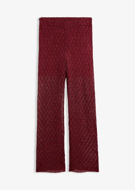 Strickhose mit Pailletten, bonprix