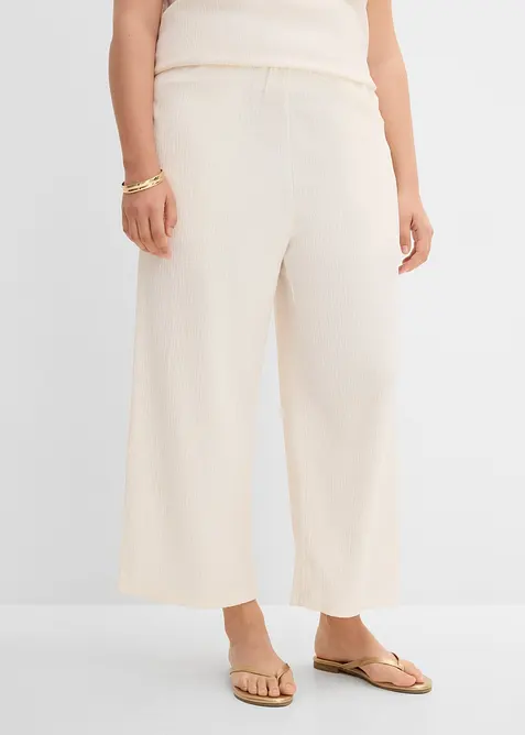 Culotte aus strukturiertem Material, bonprix