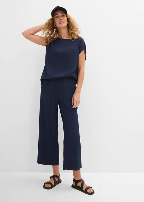 Culotte aus strukturiertem Material, bonprix