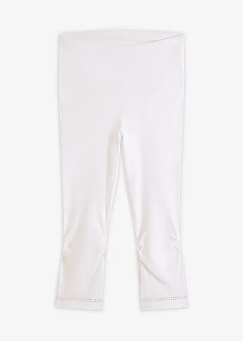 Lot de 2 leggings corsaire avec strass, bonprix