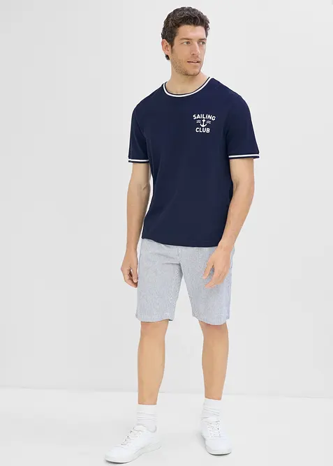 Piqu&eacute;-T-Shirt aus reiner Bio-Baumwolle, bonprix