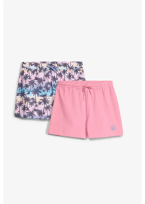 Jersey-Shorts (2er Pack) aus reiner Bio-Baumwolle (2er Pack), bonprix