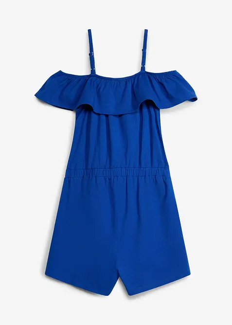 Jersey-Jumpsuit aus elastischem Bio-Baumwoll-Mix, bonprix