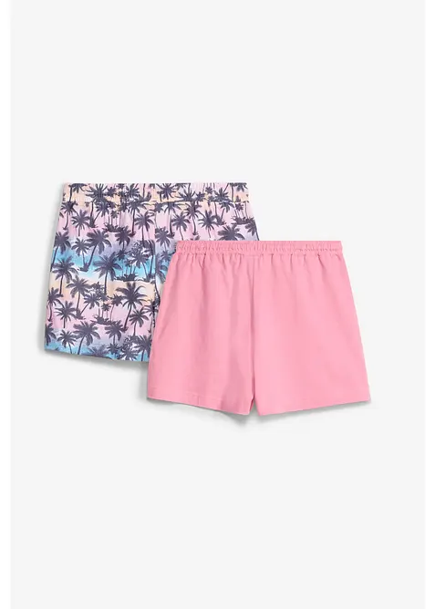 Jersey-Shorts (2er Pack) aus reiner Bio-Baumwolle (2er Pack), bonprix