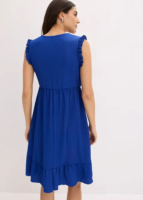 Minikleid aus strukturierter Ware, bonprix