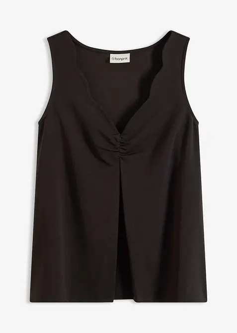 Top &agrave; encolure plongeante, bonprix