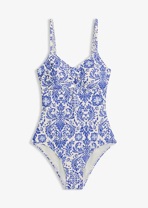 Maillot 1 pi&egrave;ce avec d&eacute;coupe, bonprix