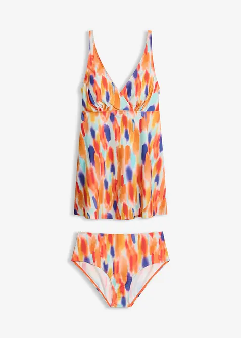 Tankini long (ens. 2&nbsp;pces) s&eacute;chage rapide, bonprix