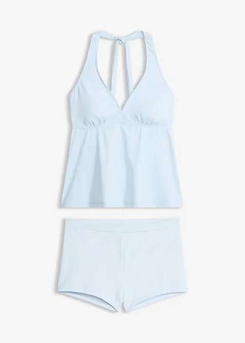 Tankini dos nu avec shorty de bain (ens. 2 pces), bonprix