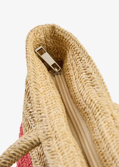 Cabas effet paille, bonprix