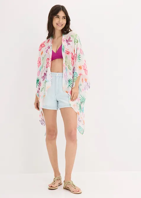 L&eacute;ger poncho pour l&rsquo;&eacute;t&eacute;, bonprix
