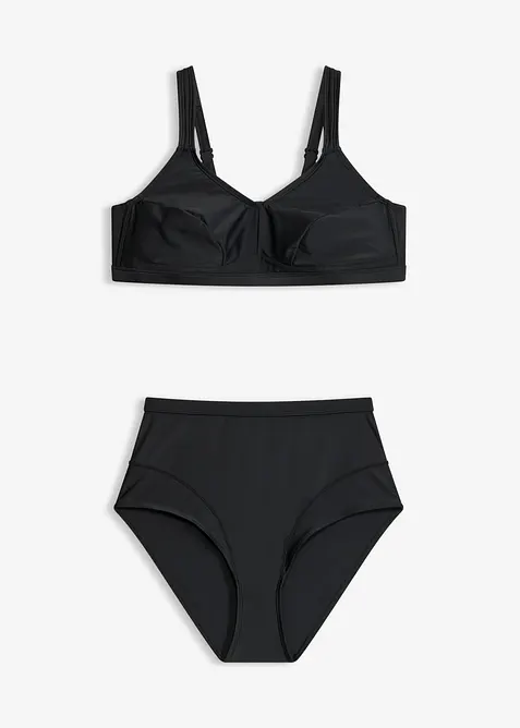 Bedeckender Bikini schnelltrocknend (2-tlg.Set), bonprix