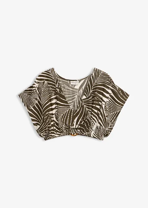 Blouse de plage aspect froiss&eacute;, bonprix