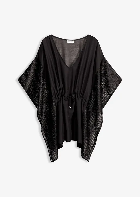 Tunique de plage aspect froiss&eacute;, bonprix