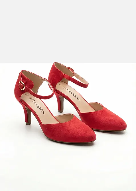 Escarpins &agrave; bride et talon fin, bonprix