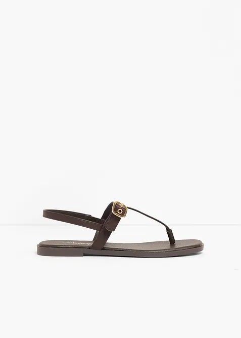 Zehenstegsandalen mit &Ouml;sen, bonprix