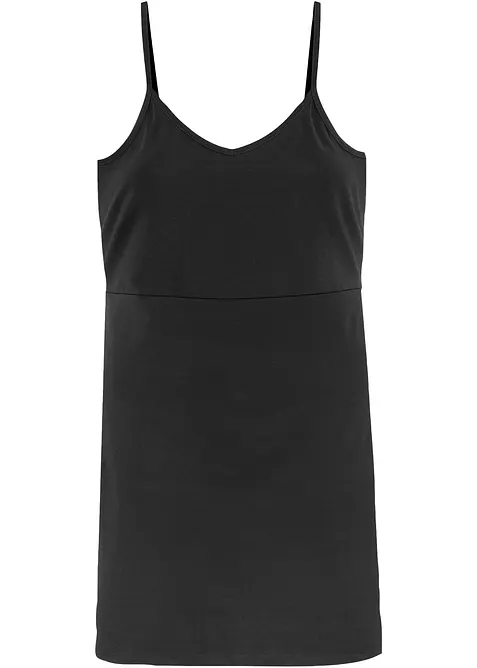 Sommer-Jersey-Kleid mit verstellbaren Tr&auml;gern, bonprix