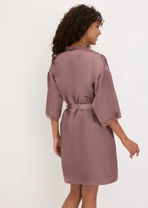 Kimono en satin, bonprix