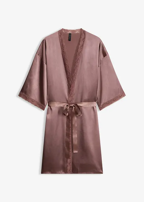 Kimono en satin, bonprix