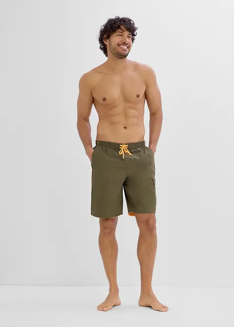 Badeshorts mit seitlicher Tasche, bonprix