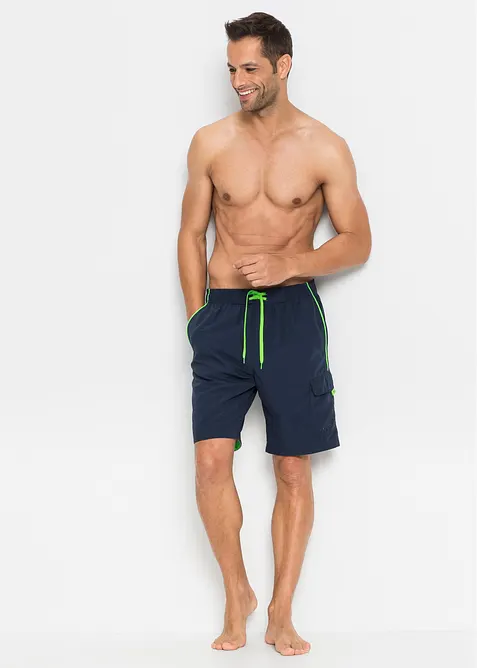 Badeshorts mit seitlicher Tasche, bonprix