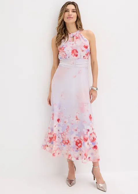 Midikleid mit Drapierung, bonprix
