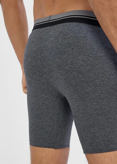 Lot de 2 boxers longs coton, bonprix