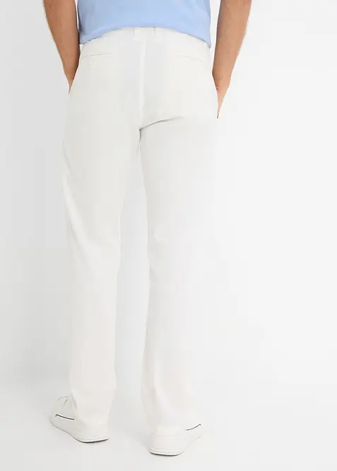 Chinohose aus Leinen-Mix in Regular Fit, bonprix