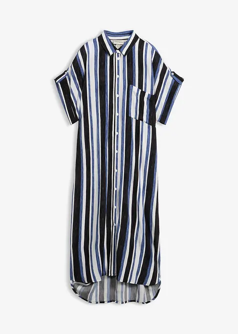 Robe chemise en viscose fluide, bonprix