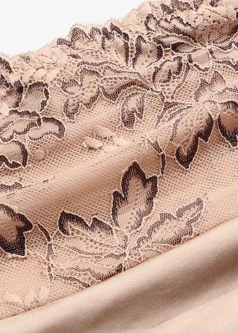 Highwaist Panty mit zarter Spitze, bonprix