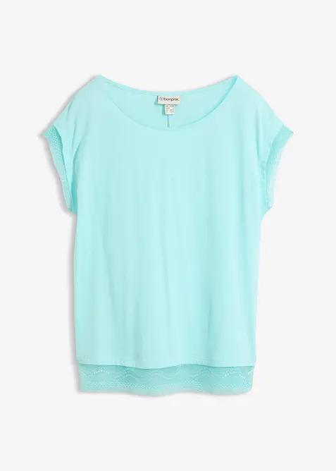T-shirt boxy en coton, bonprix