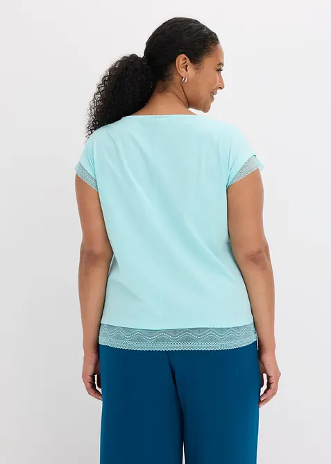 T-shirt boxy en coton, bonprix
